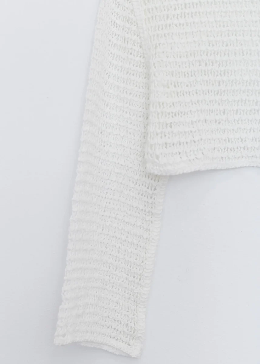 Jersey crop crochet - Imagen 6