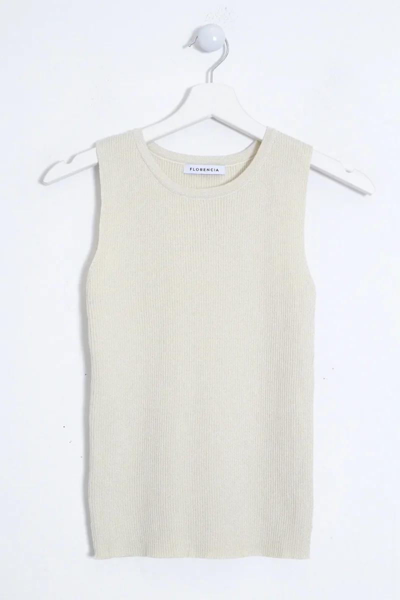 Top tricot lurex - Imagen 4