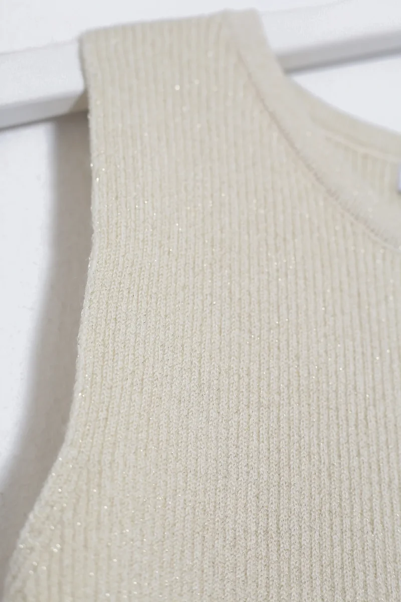 Top tricot lurex - Imagen 5