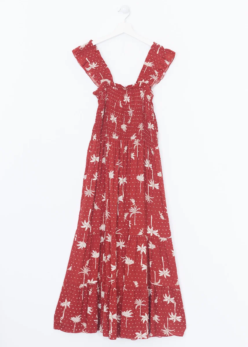 Vestido plumeti palmeras - Imagen 8