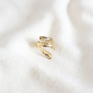 Anillo tiras texturadas