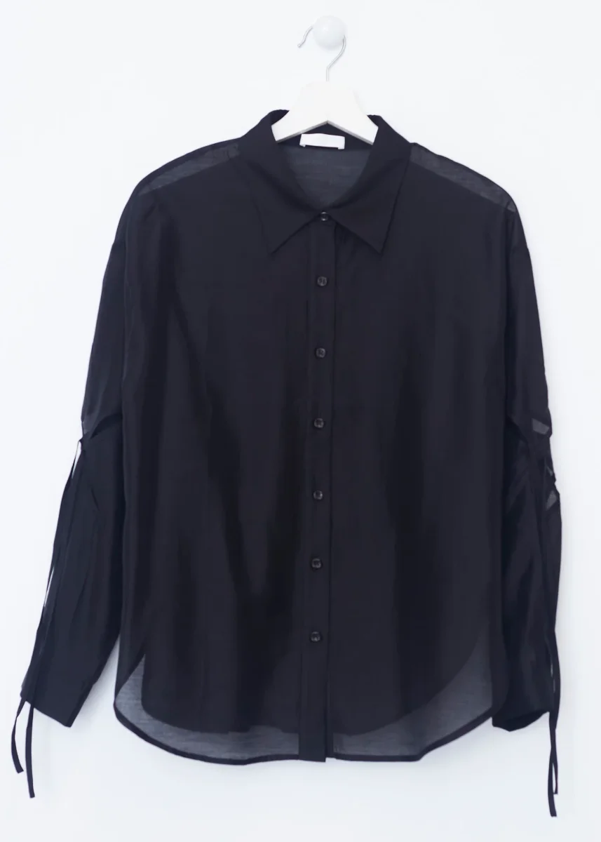 Camisa organza aberturas - Imagen 4
