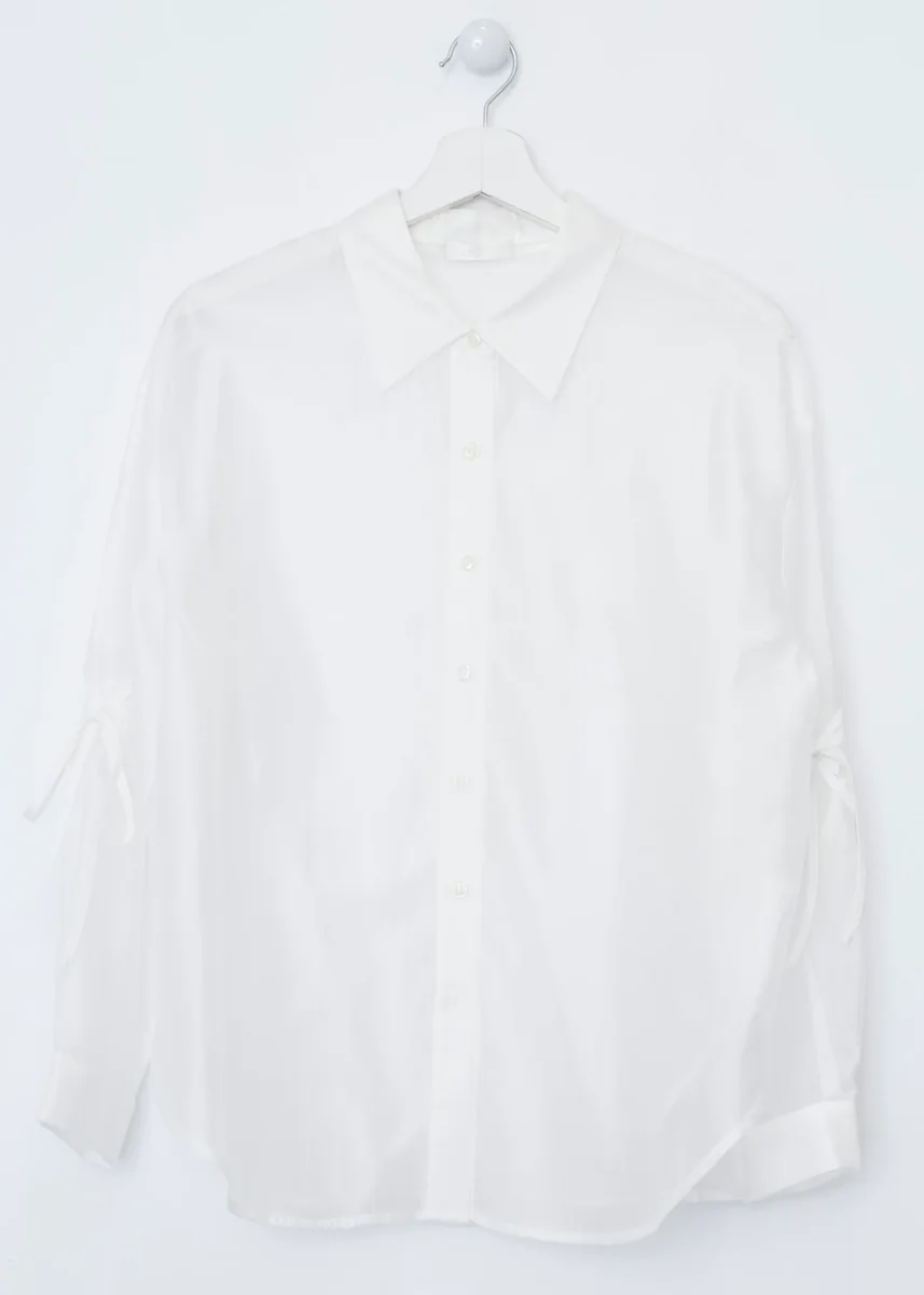 Camisa organza aberturas - Imagen 6