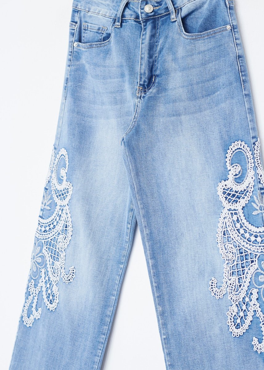 Jeans bordados - Imagen 8