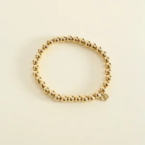 Pulsera bolitas medalla