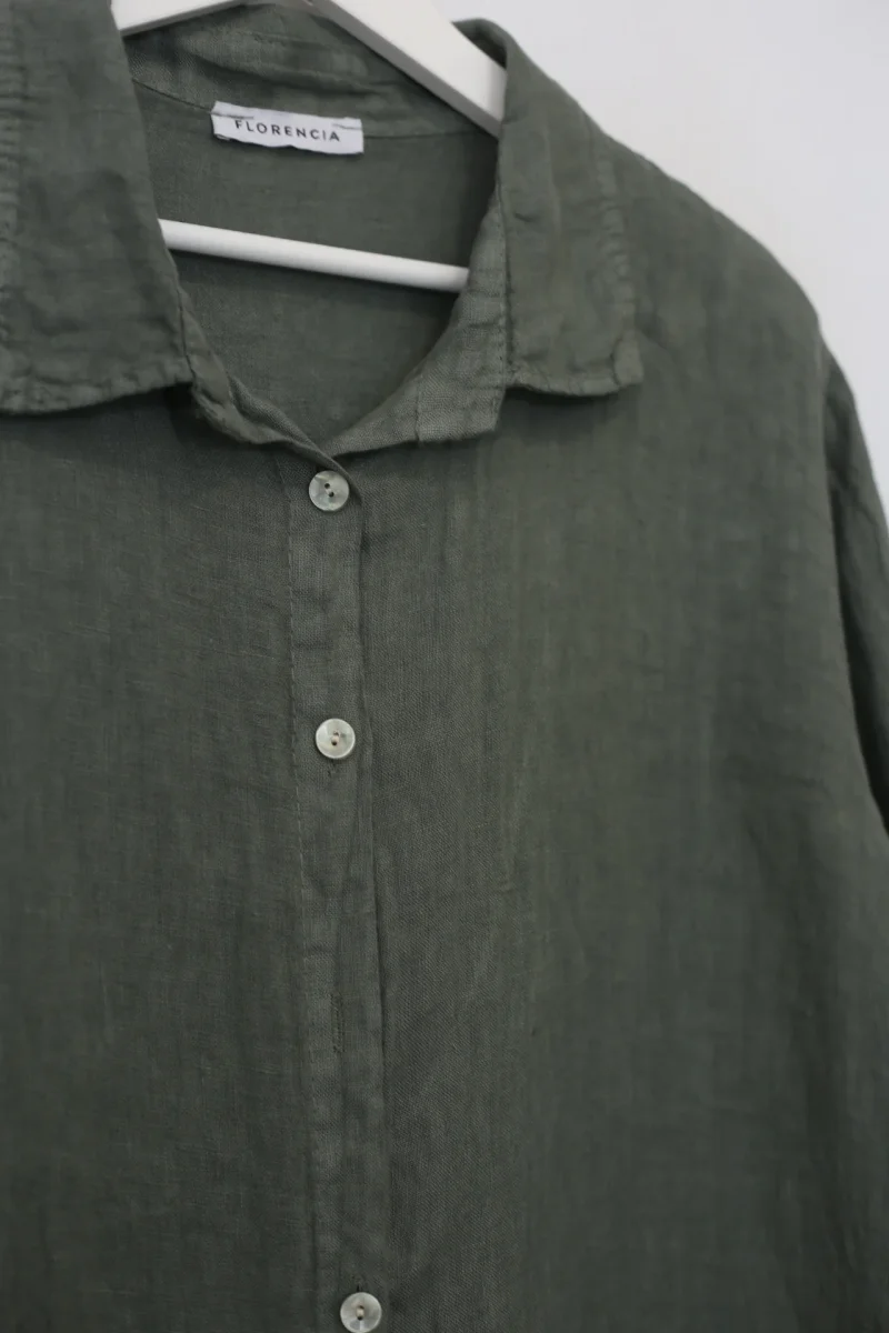 Camisa lino - Imagen 8