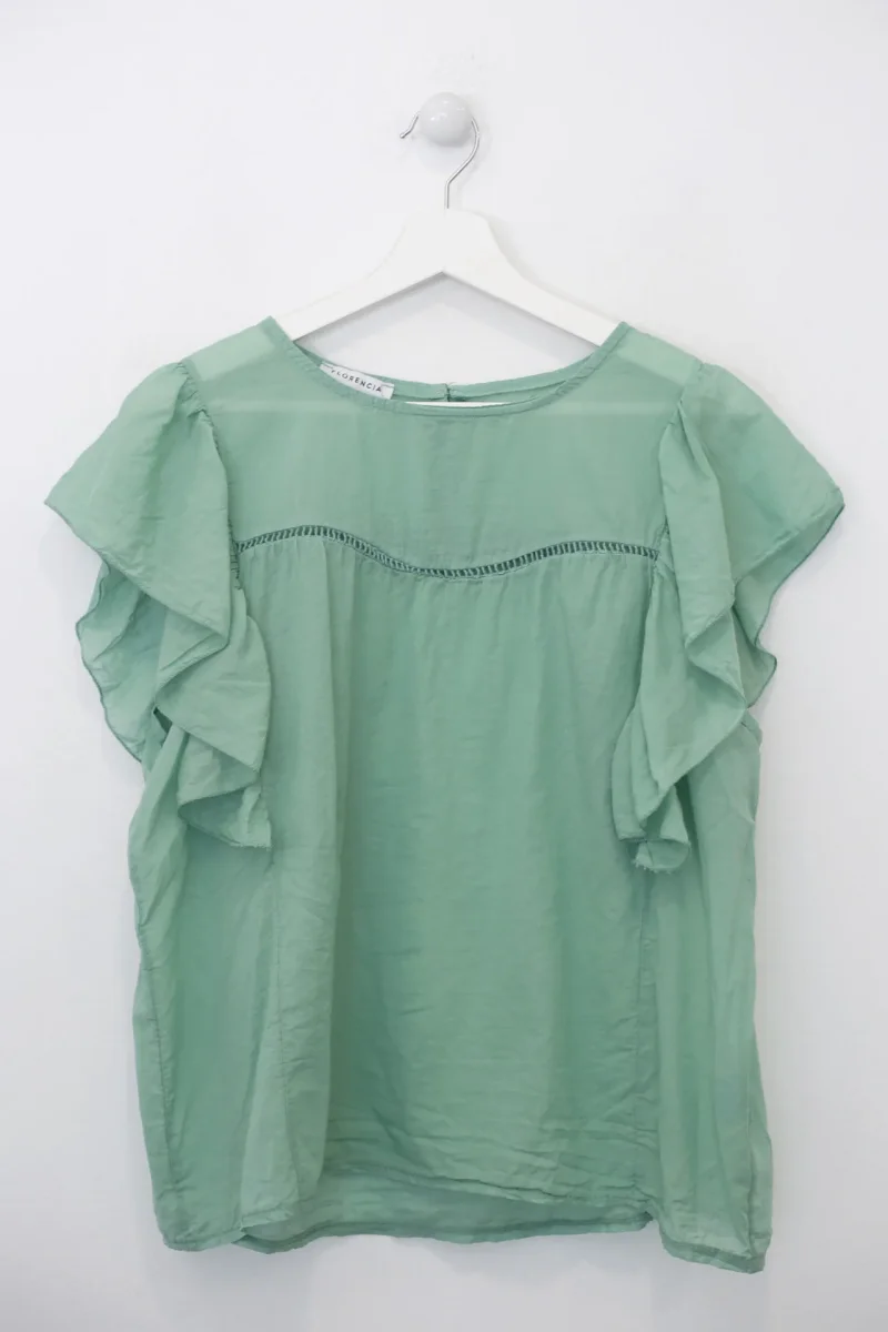 Blusa voile pasamanería - Imagen 4