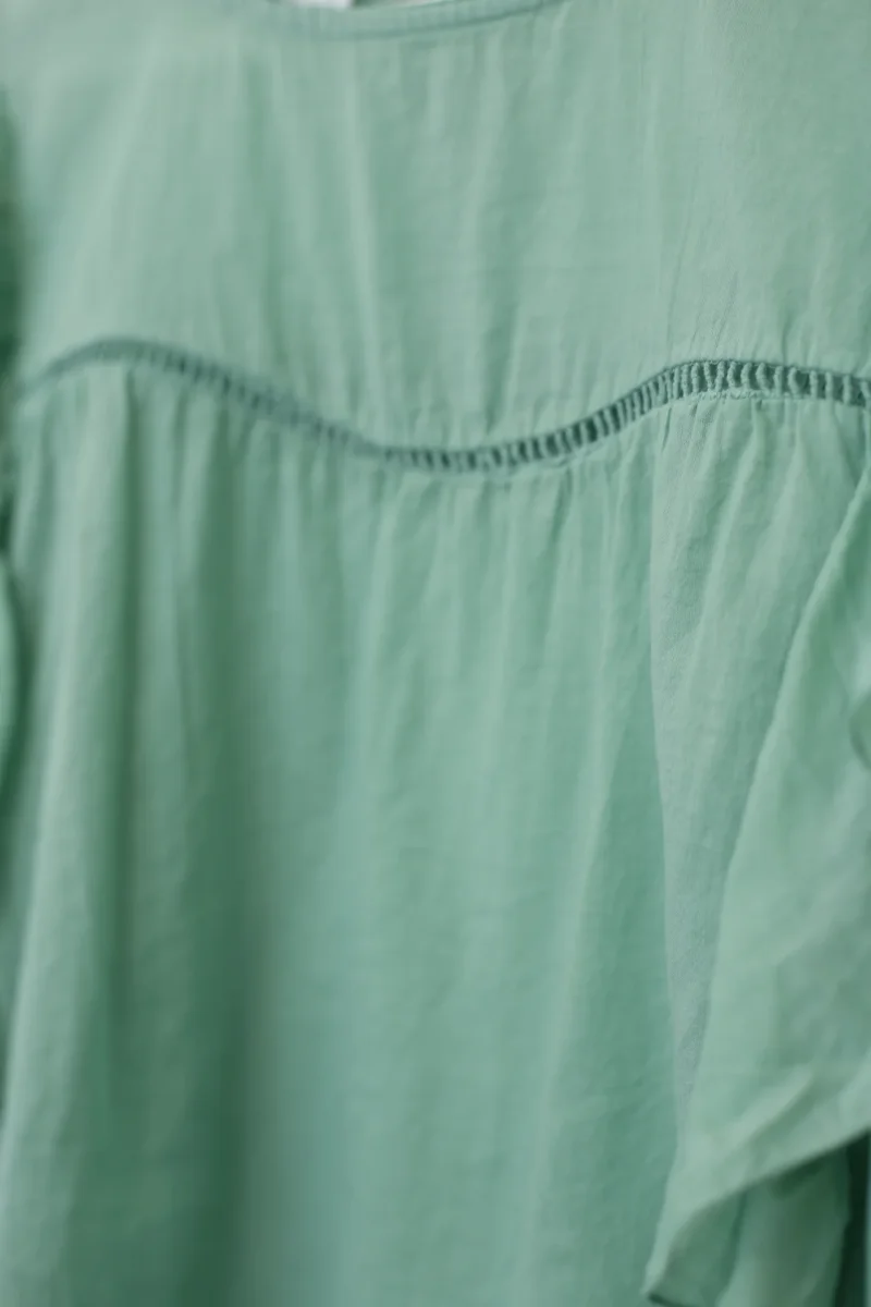 Blusa voile pasamanería - Imagen 5