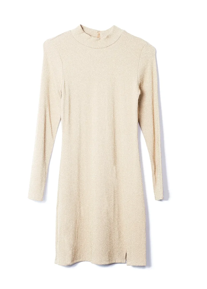 Vestido lurex cuello perkins - Imagen 8