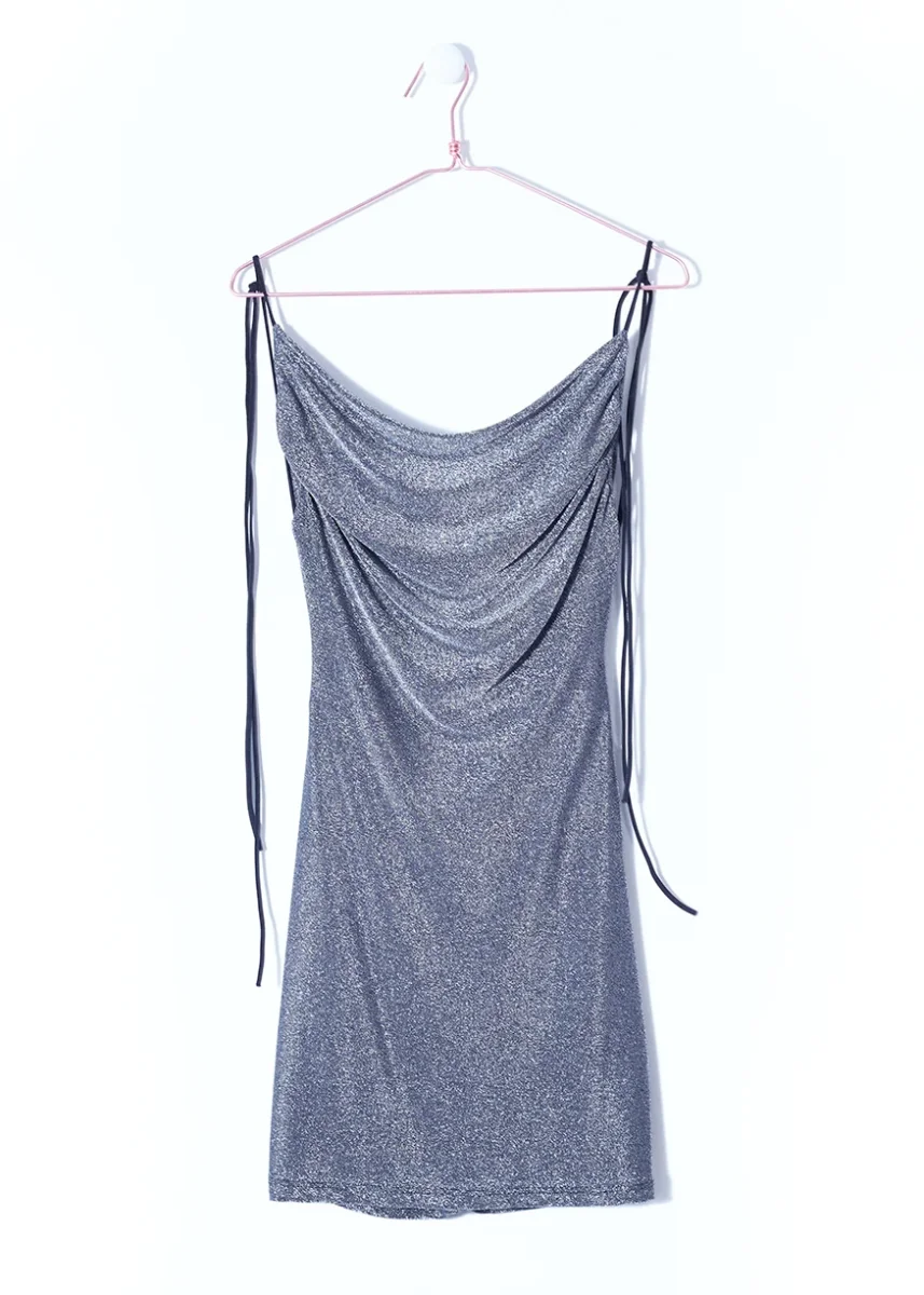 Vestido lurex tirantes - Imagen 9