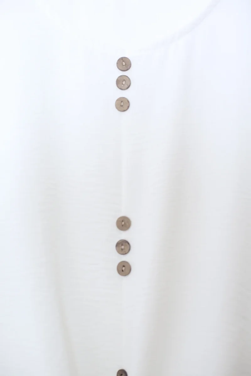 Blusa botones fluida - Imagen 9