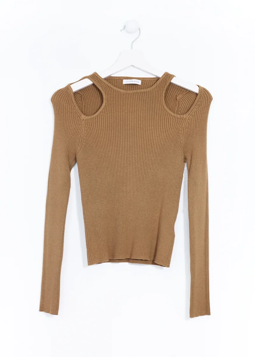 Jersey de punto cut out - Imagen 6