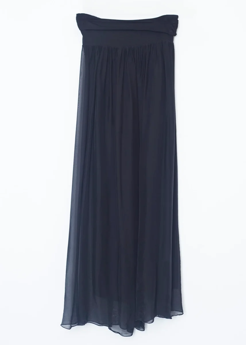 Falda maxi seda - Imagen 4