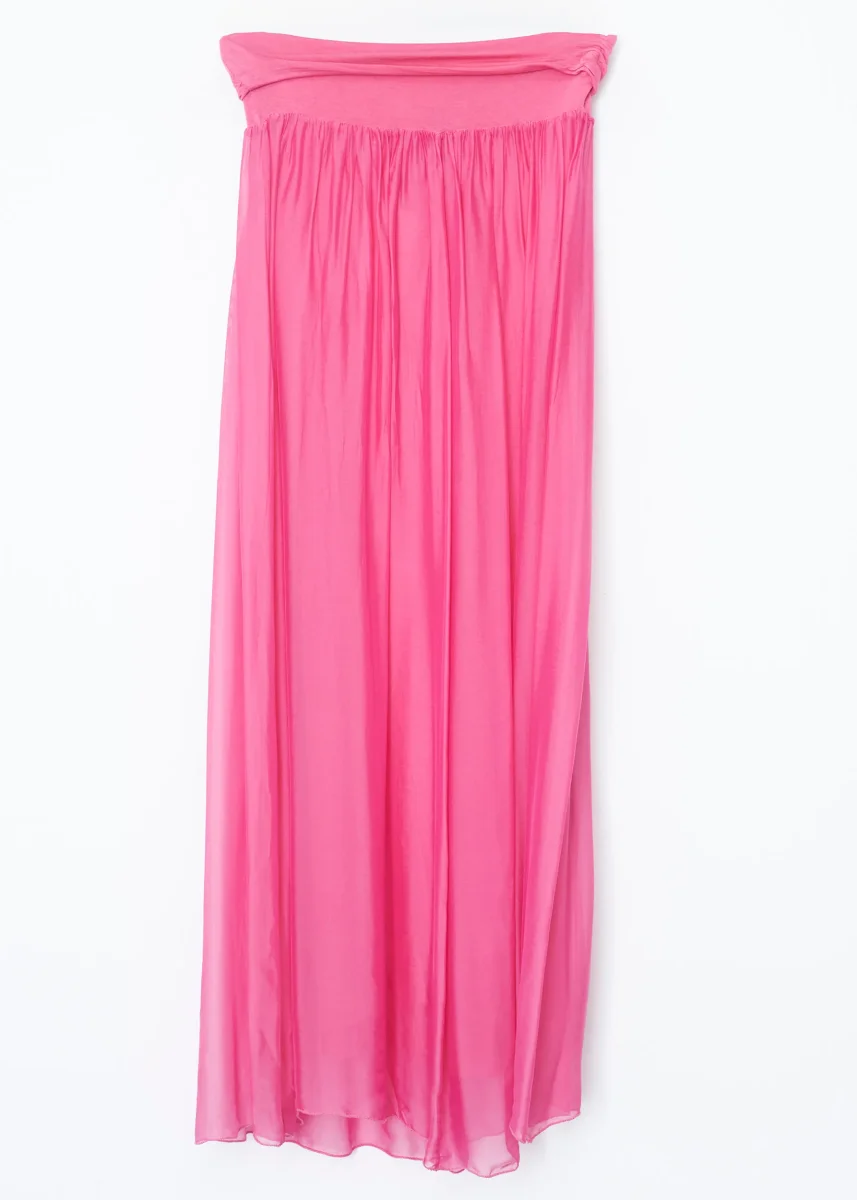 Falda maxi seda - Imagen 8