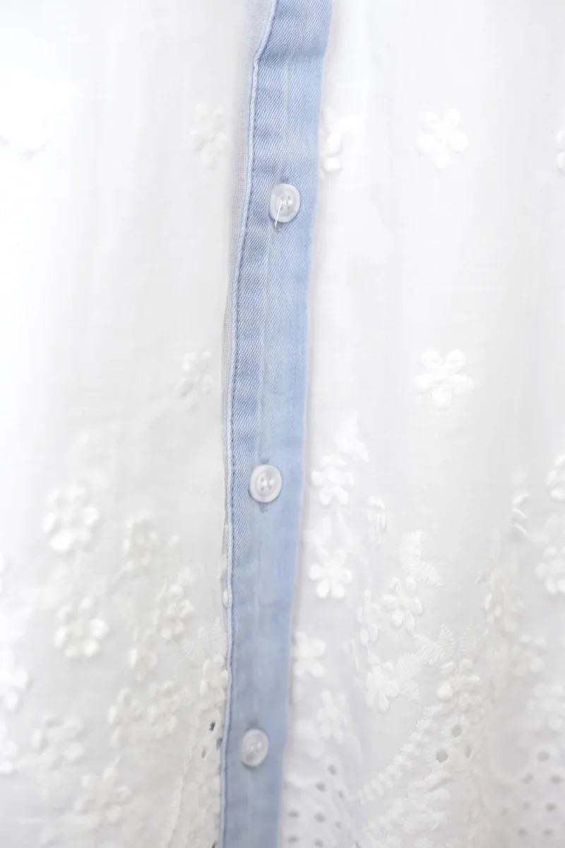 Camisa batista denim - Imagen 5