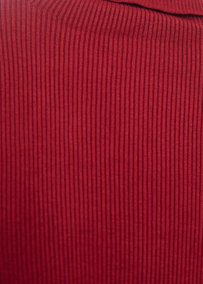 Jersey canalé cuello alto - Imagen 9