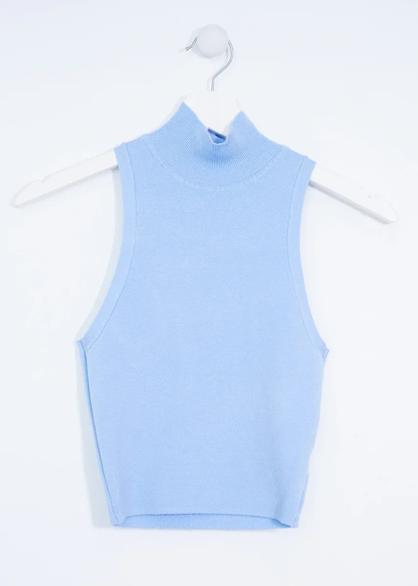 Crop top cuello perkins - Imagen 4