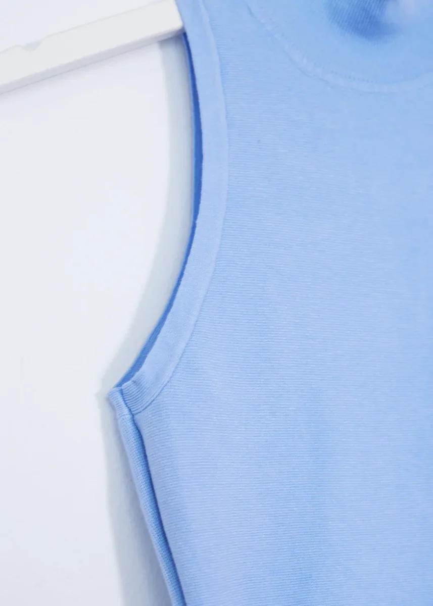 Crop top cuello perkins - Imagen 5