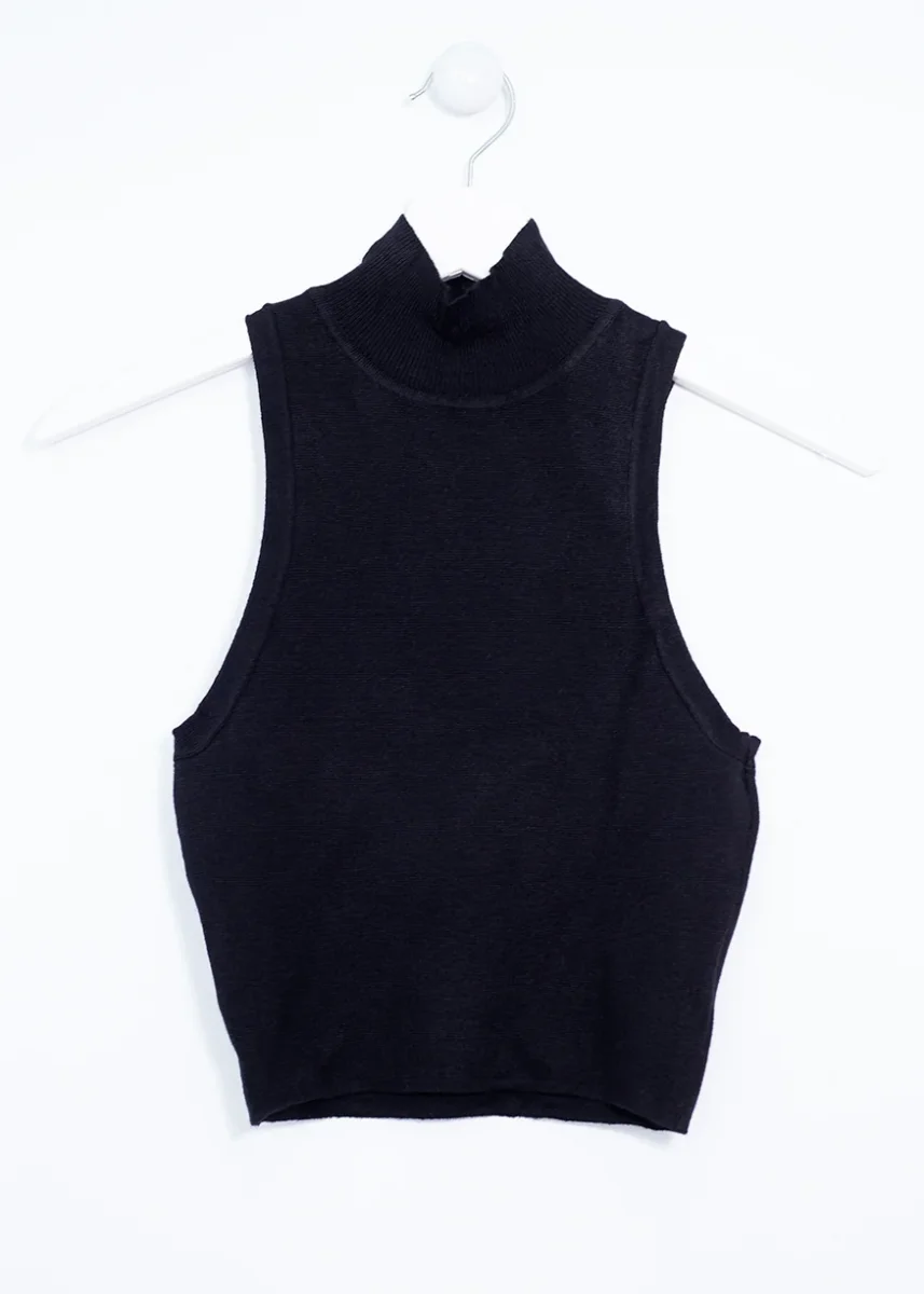 Crop top cuello perkins - Imagen 8