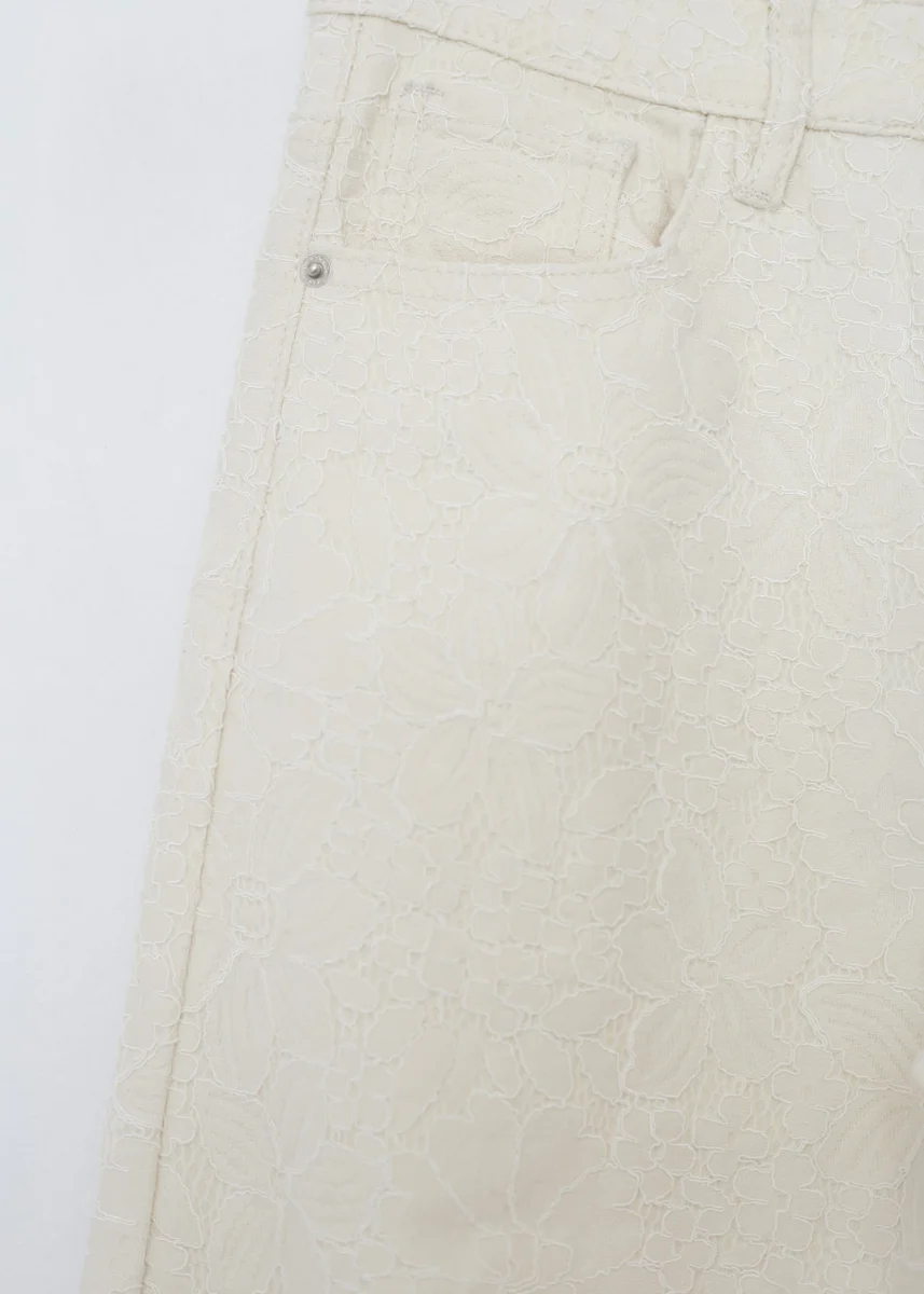 Jeans straight brocados - Imagen 6