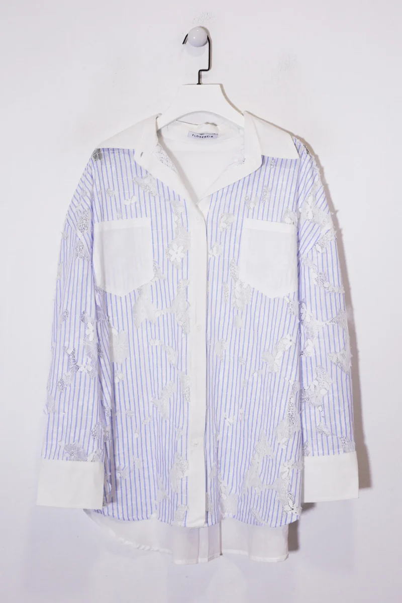Camisa rayas blonda - Imagen 4