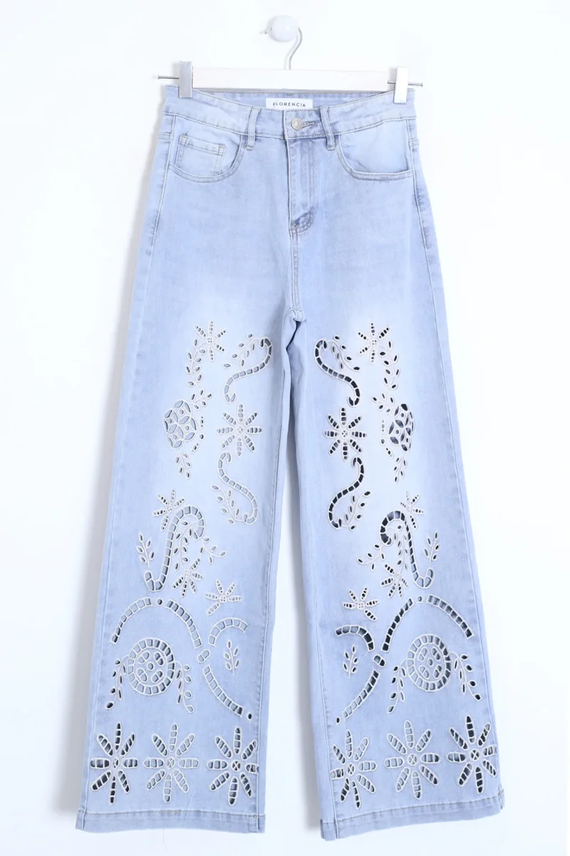 Jeans bordados - Imagen 3