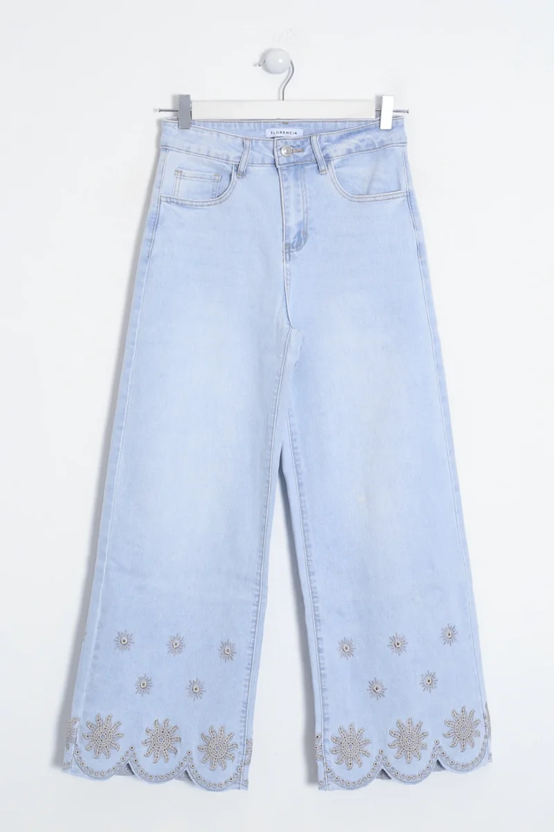 Jeans bordados - Imagen 3