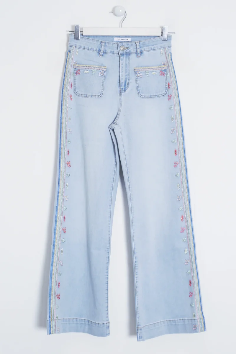 Jeans bordados - Imagen 3