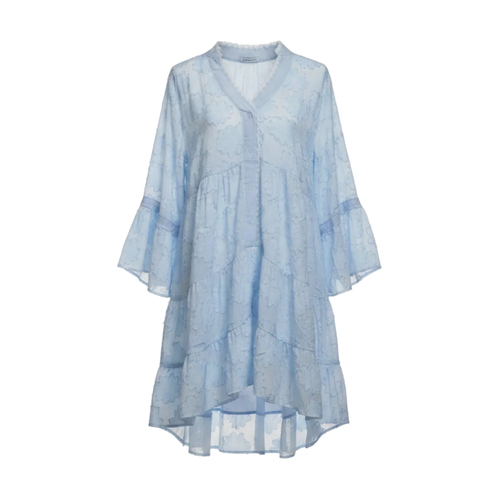 Vestido devoré corto - Imagen 3