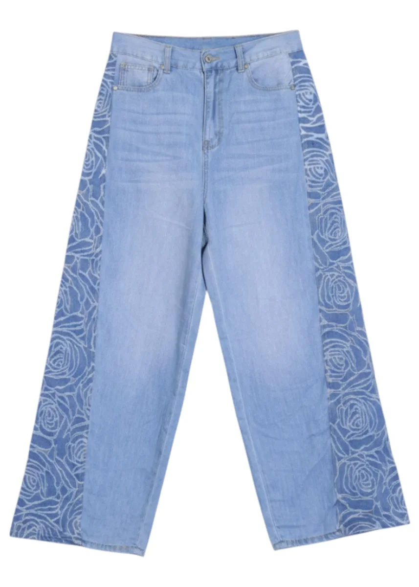 Jeans devoré lateral - Imagen 3