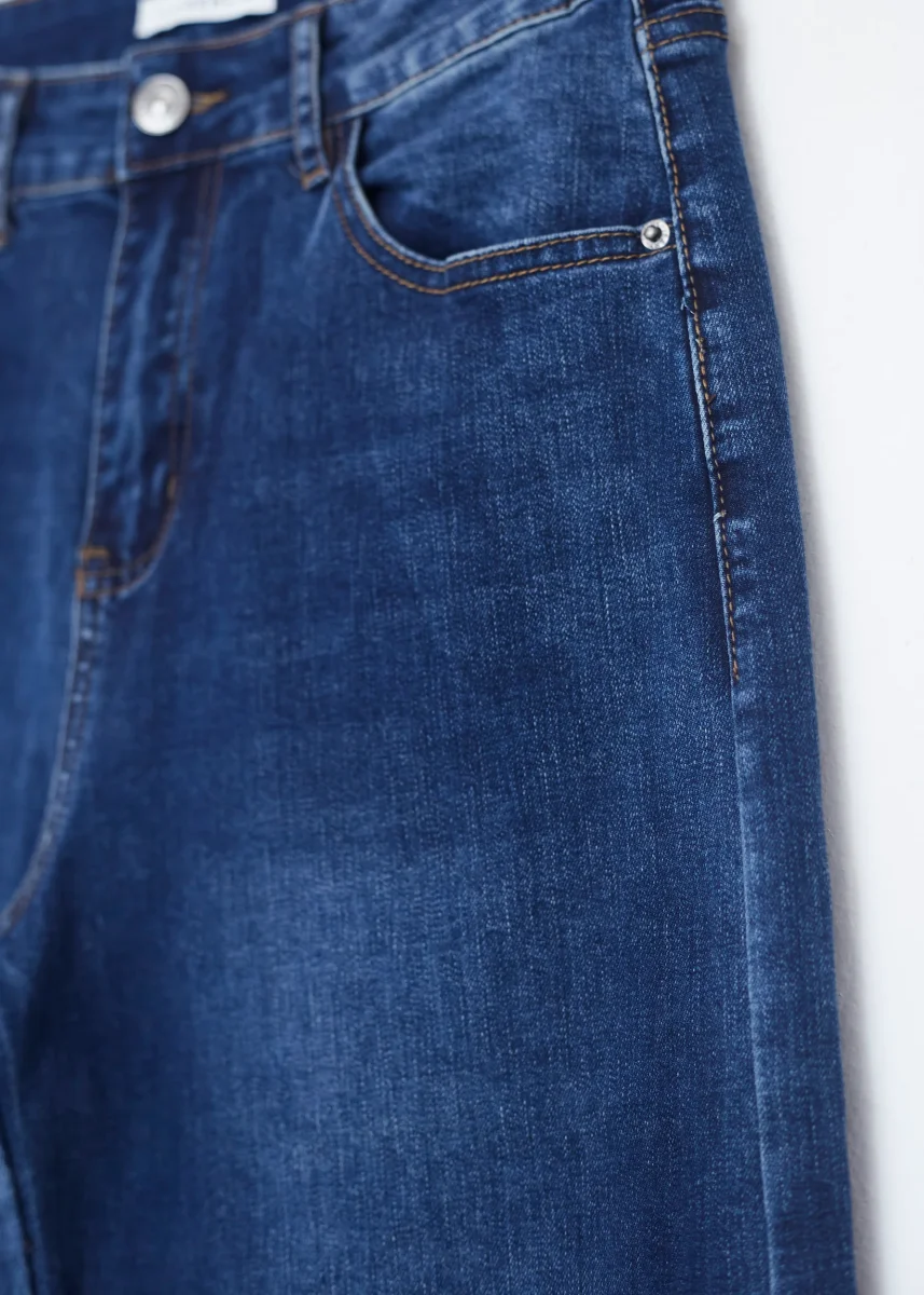 Jeans wide leg bordados - Imagen 8