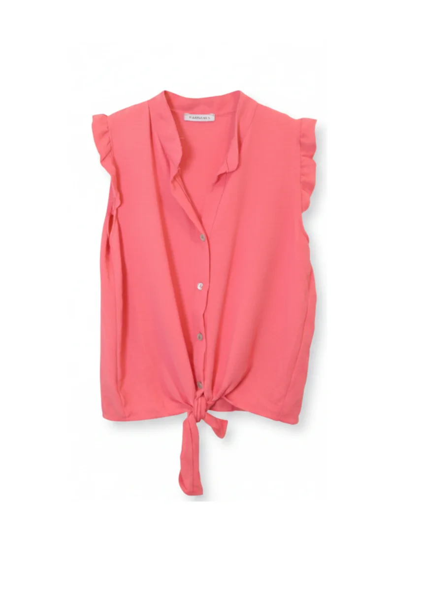 Blusa volante fluida - Imagen 9