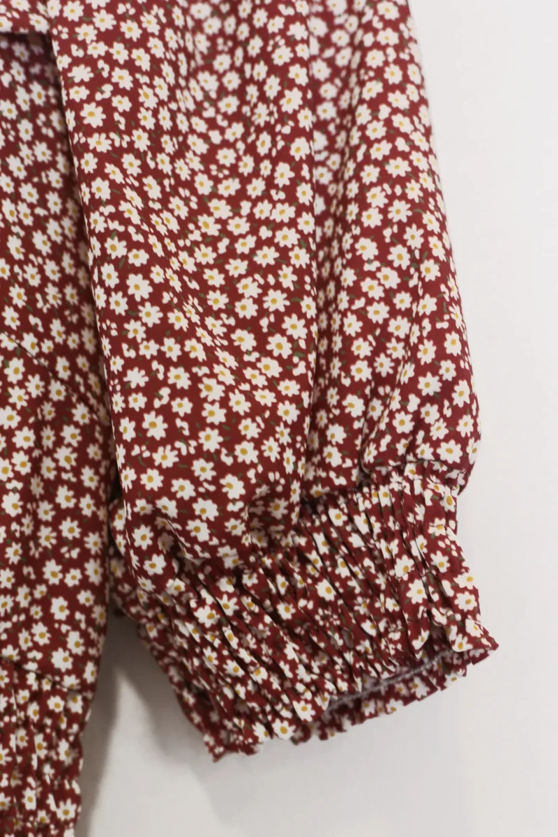 Vestido corto floral - Imagen 6