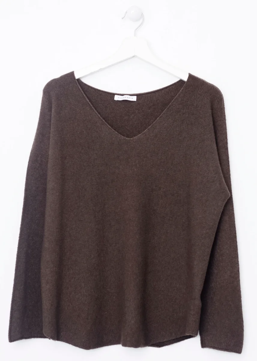 Jersey sin costuras cuello punta - Imagen 4