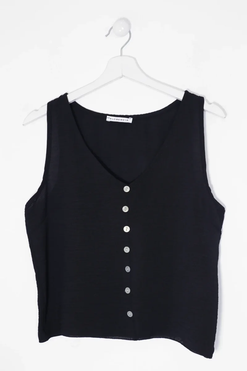 Top fluido botones - Imagen 6