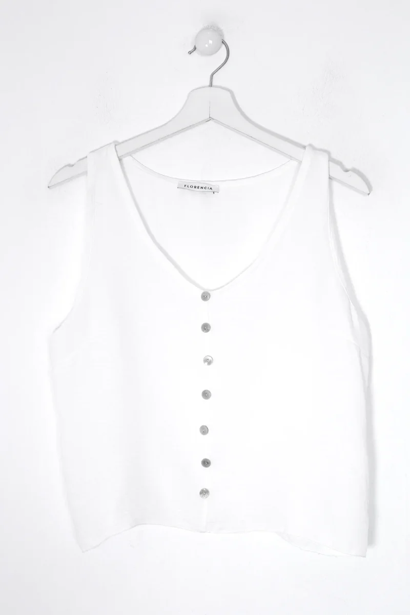 Top fluido botones - Imagen 8