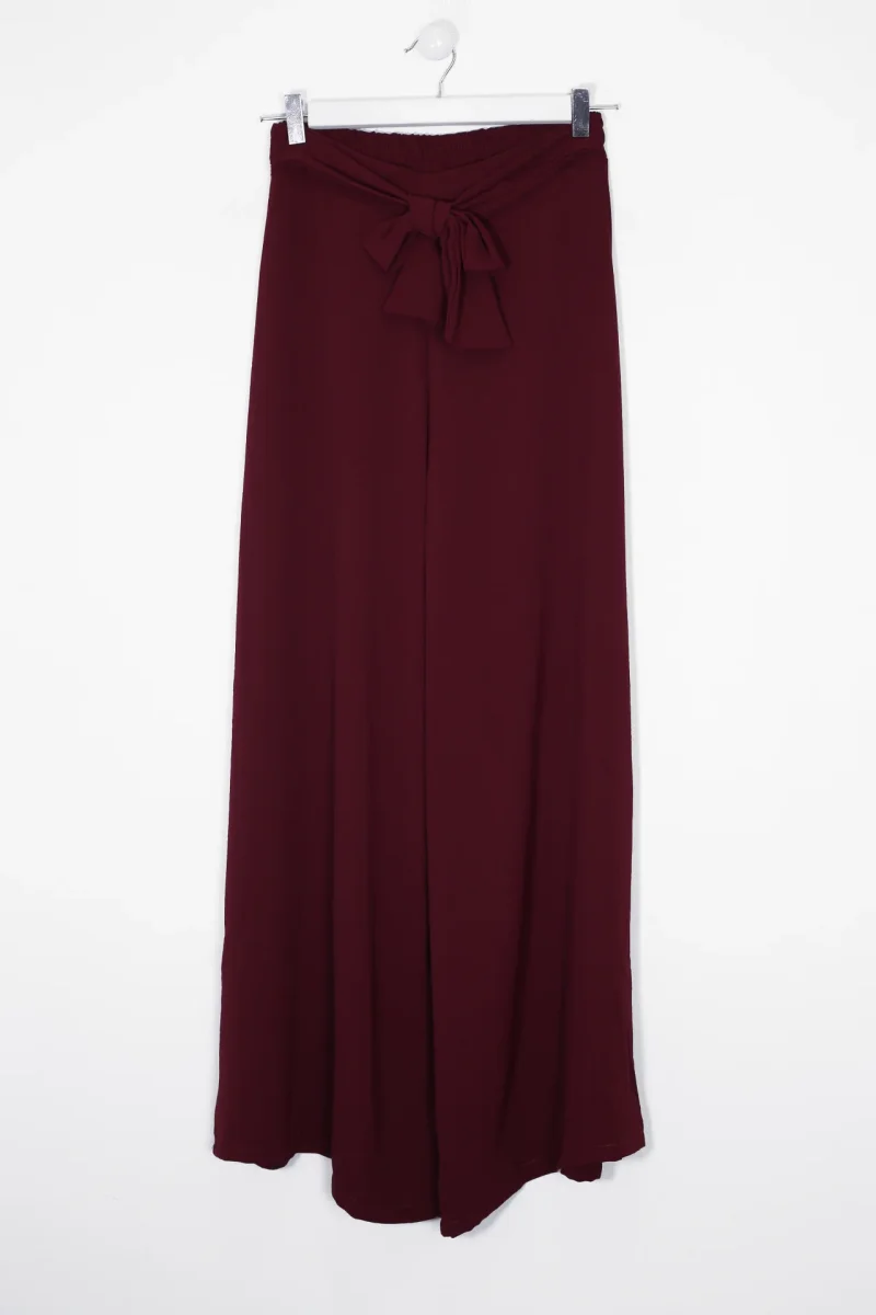 Pantalones fluidos lazo - Imagen 4
