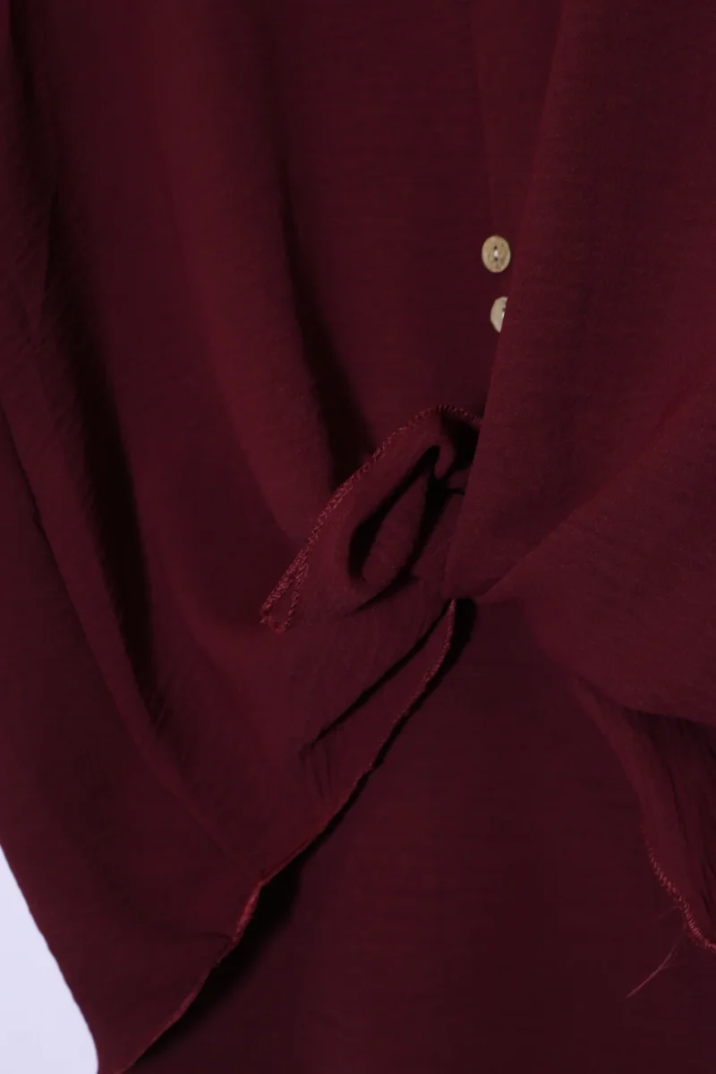 Blusa botones fluida - Imagen 5