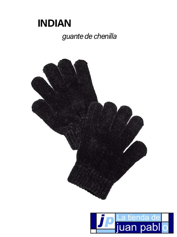 INDIAN Guante Chenilla Talla Única