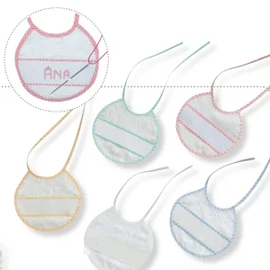 INTERBABY Babero Rizo para Punto de Cruz Mod. 40