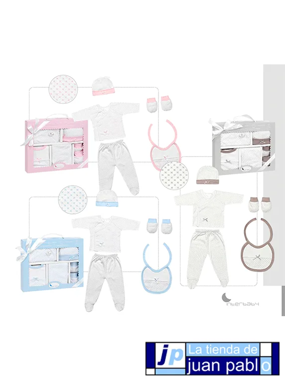 INTERBABY Set de Regalo 5 Piezas