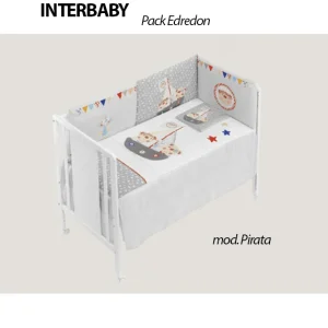 INTERBABY Edredón 3 piezas para Cuna