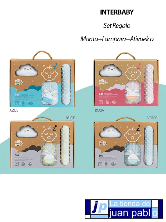 INTERBABY Set Regalo Manta + Lámpara + Antivuelco - Imagen 3
