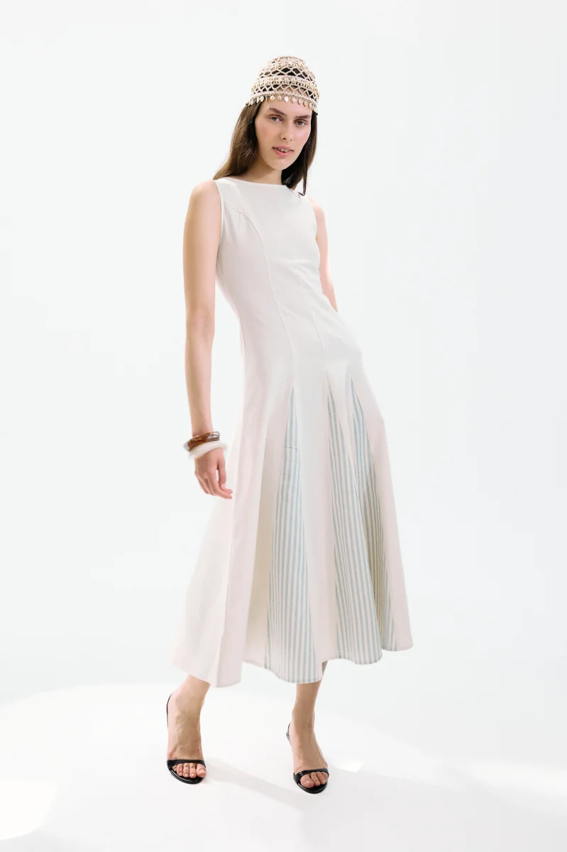 Vestido Cinqueterre Crudo - Imagen 4