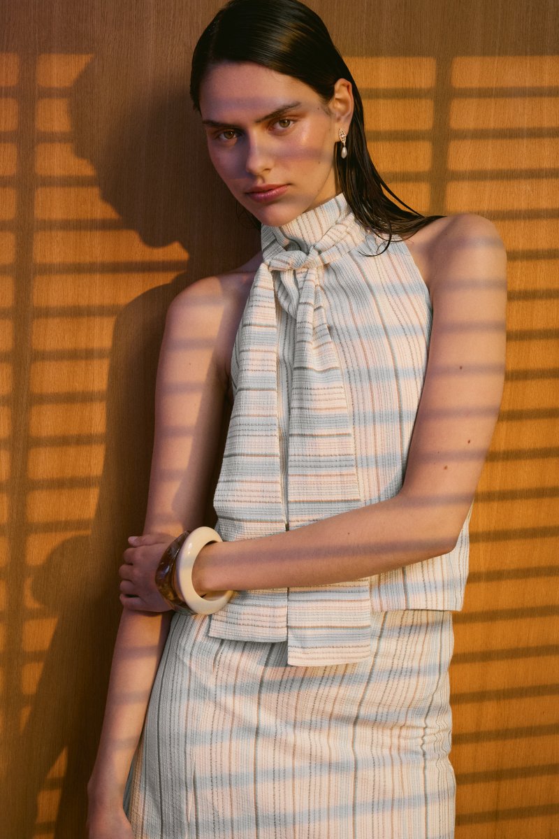 Top Armonia Crudo Rayas Beige - Imagen 7