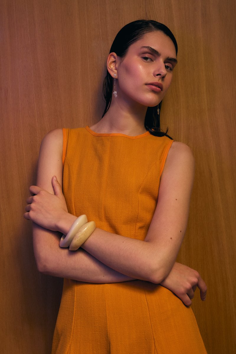 Vestido Agrume Naranja - Imagen 4