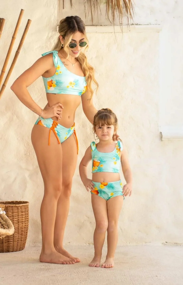 Niña de Baño Dos Piezas NEW - Imagen 4
