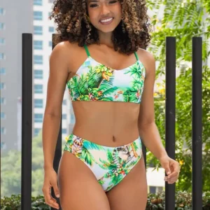 Traje de baño Dos piezas Familiar