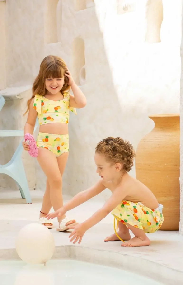 Niña de Baño Dos Piezas NEW - Imagen 3
