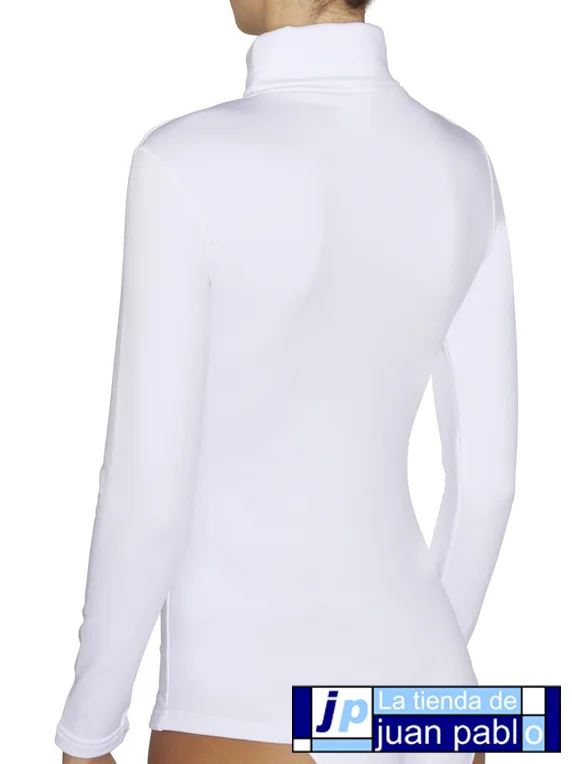 ISABEL MORA 70003 Camiseta Térmica Manga Larga Cuello Cisne - Imagen 3